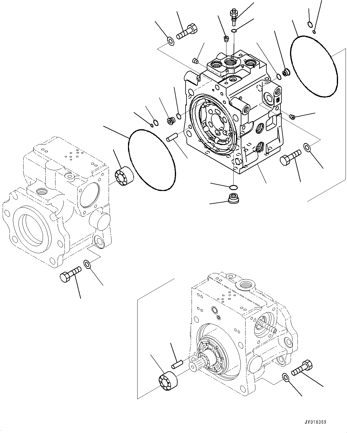 Cap Assembly, End (720-2G-04130) KOMATSU