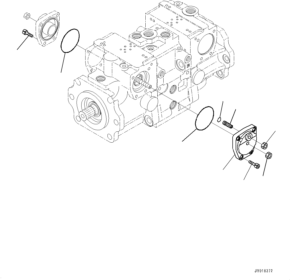 Крышка (720-2G-14210) KOMATSU