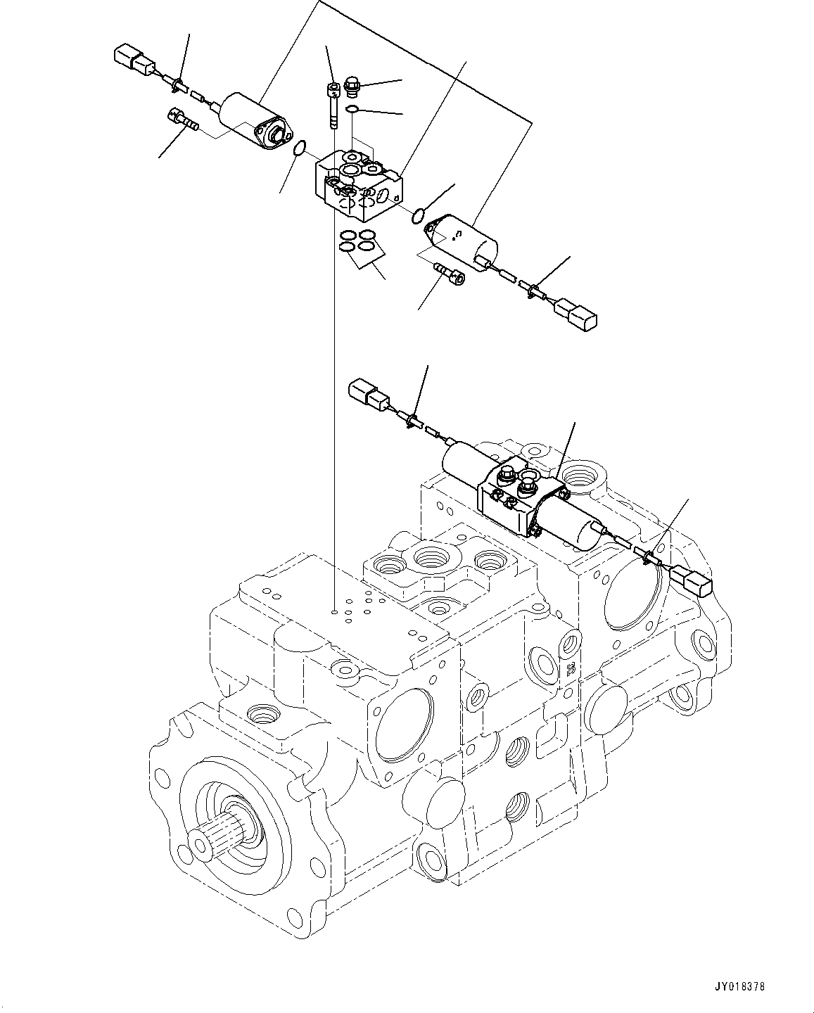 Электромагнитный клапан 702-21-07680 KOMATSU
