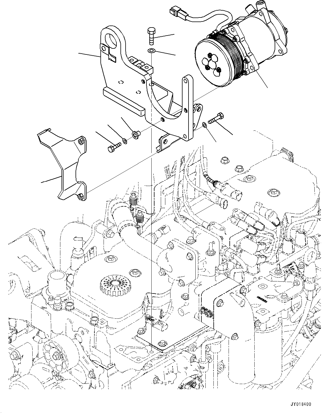 Крышка 13Y-01-11923 KOMATSU
