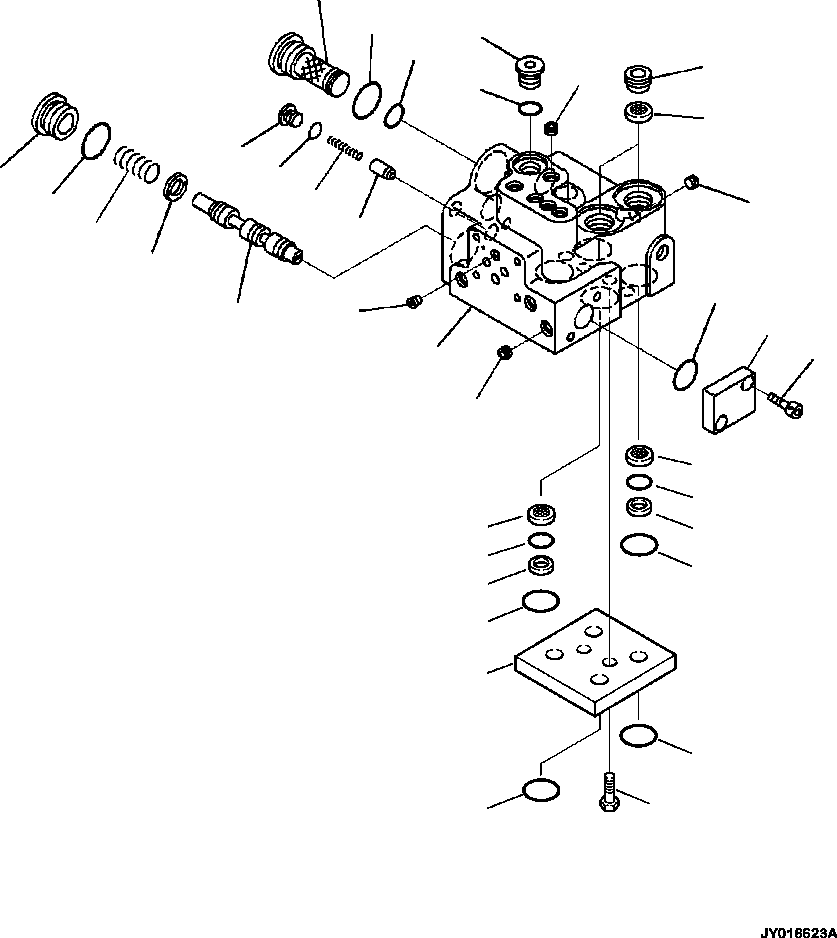 Valve Assembly, Priority 702-22-03031 KOMATSU