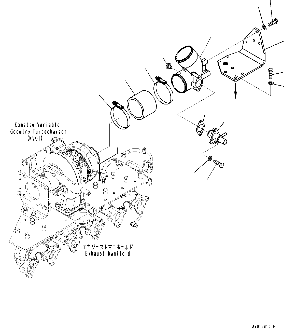 Шланг 421-01-51180 KOMATSU