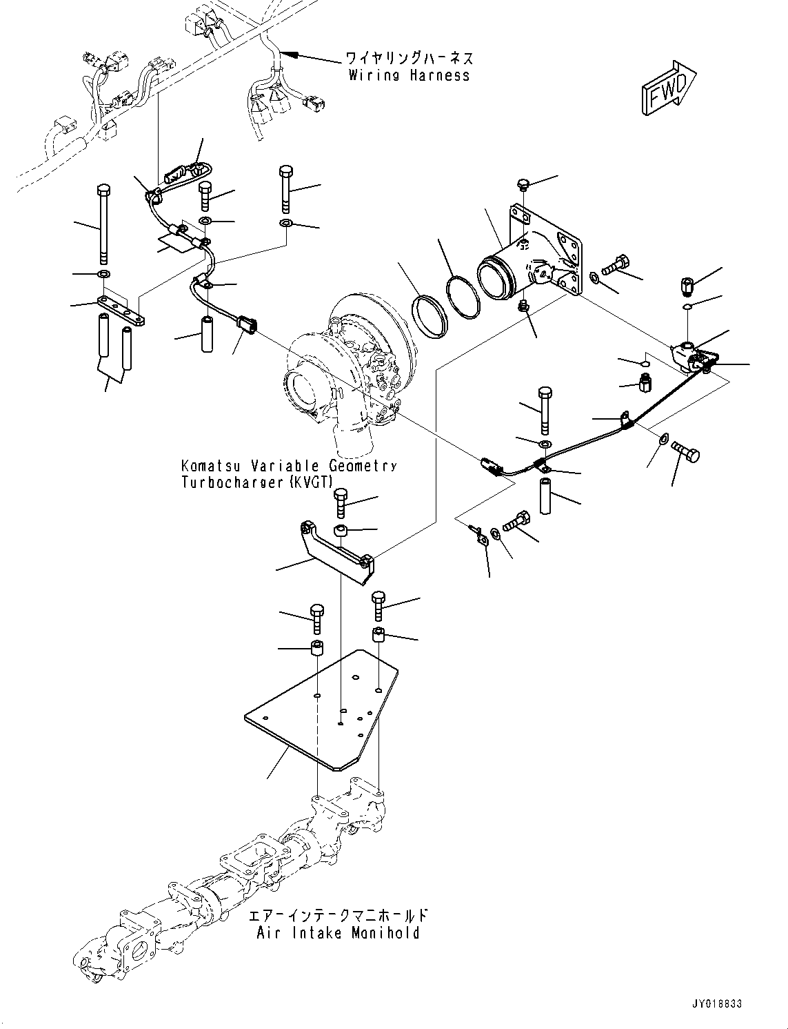 Жгут проводов 6252-81-9590 KOMATSU