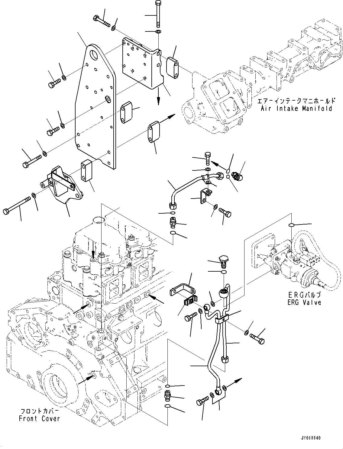 Кронштейн 421-S62-5220 KOMATSU