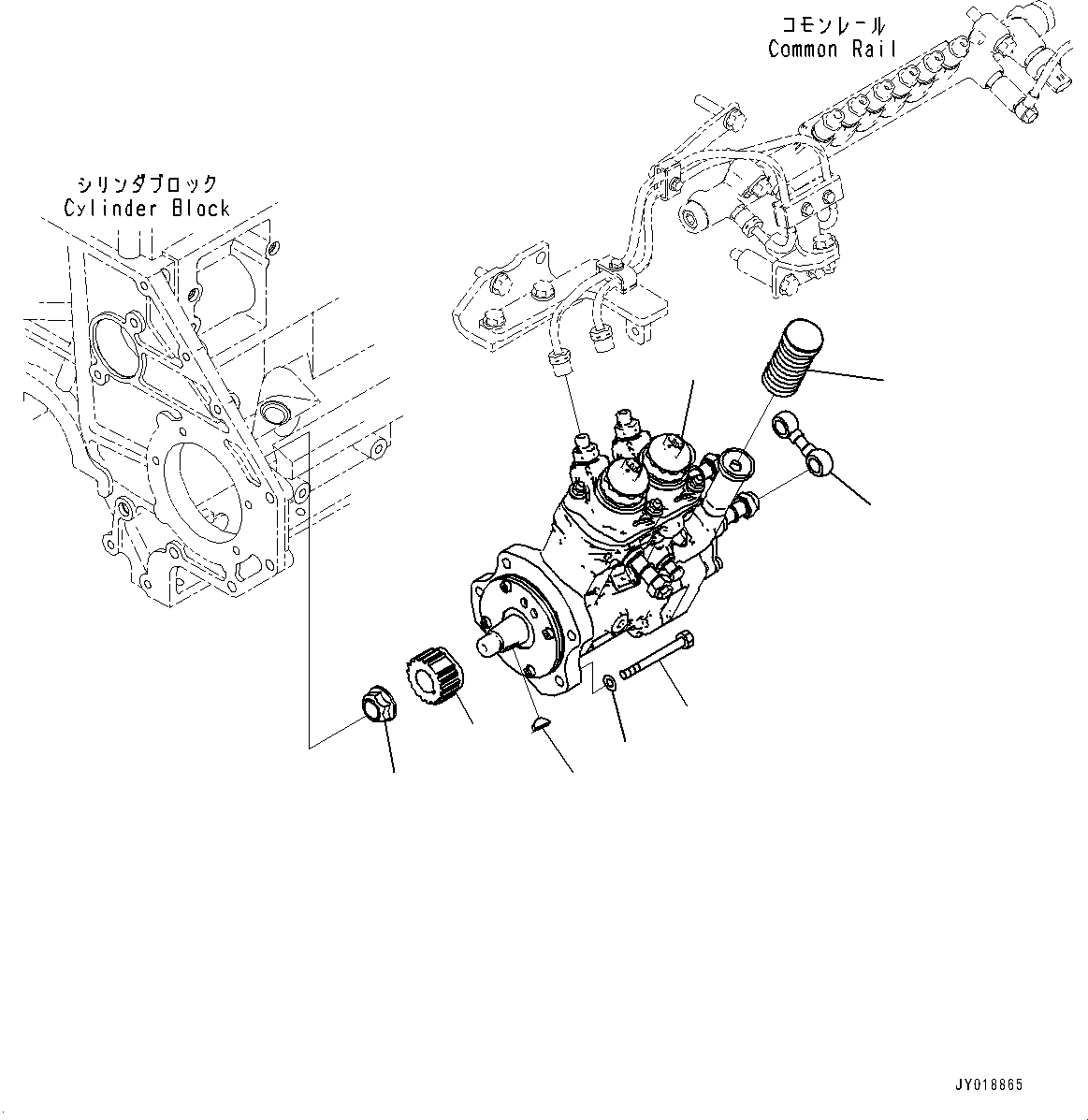 Pump Assembly, Supply 6262-71-1100 KOMATSU