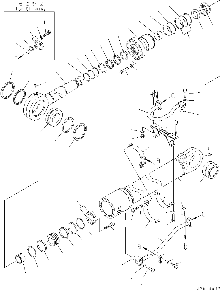 Плунжер 707-71-51471 KOMATSU
