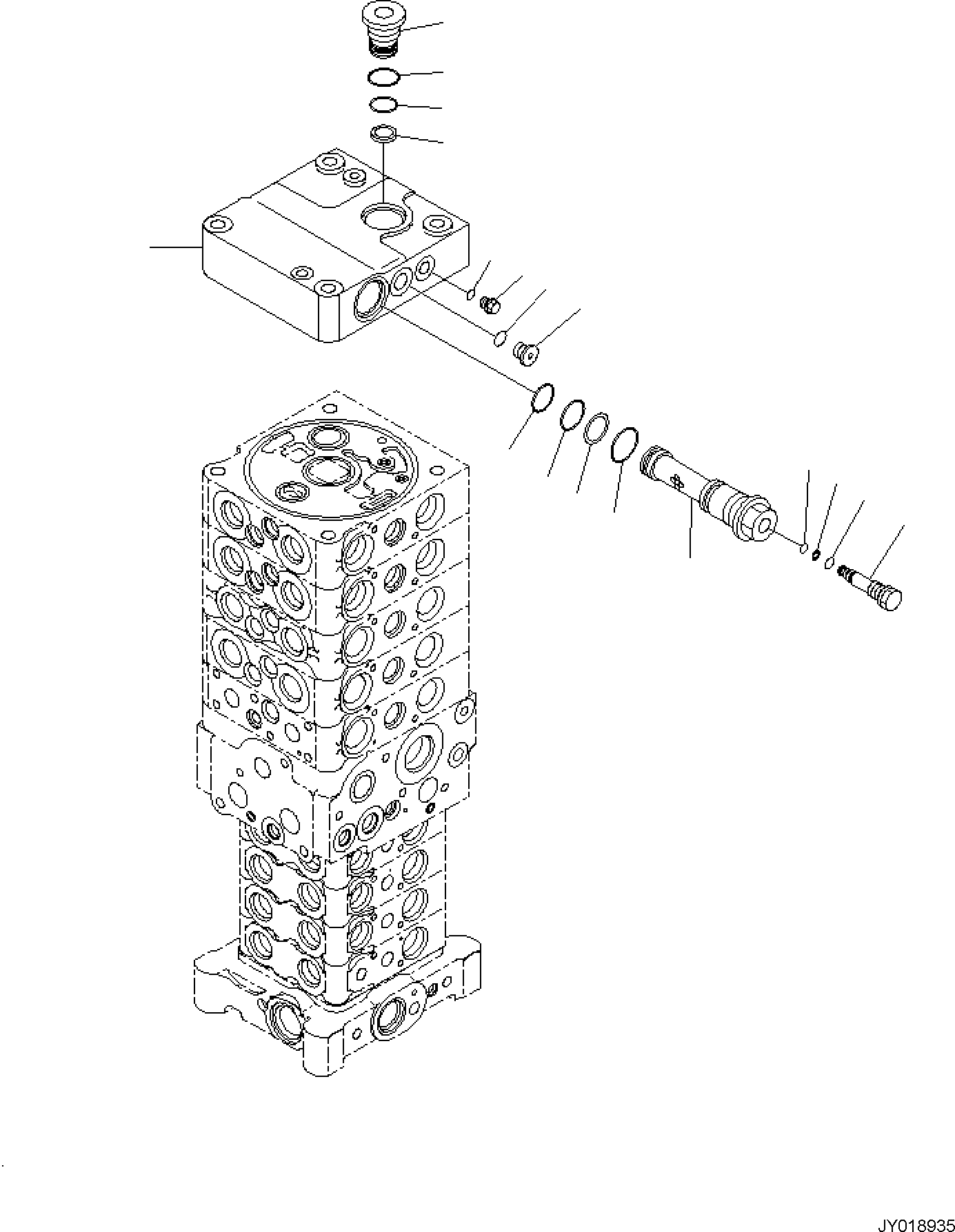 Защитное кольцо 07001-03024 KOMATSU