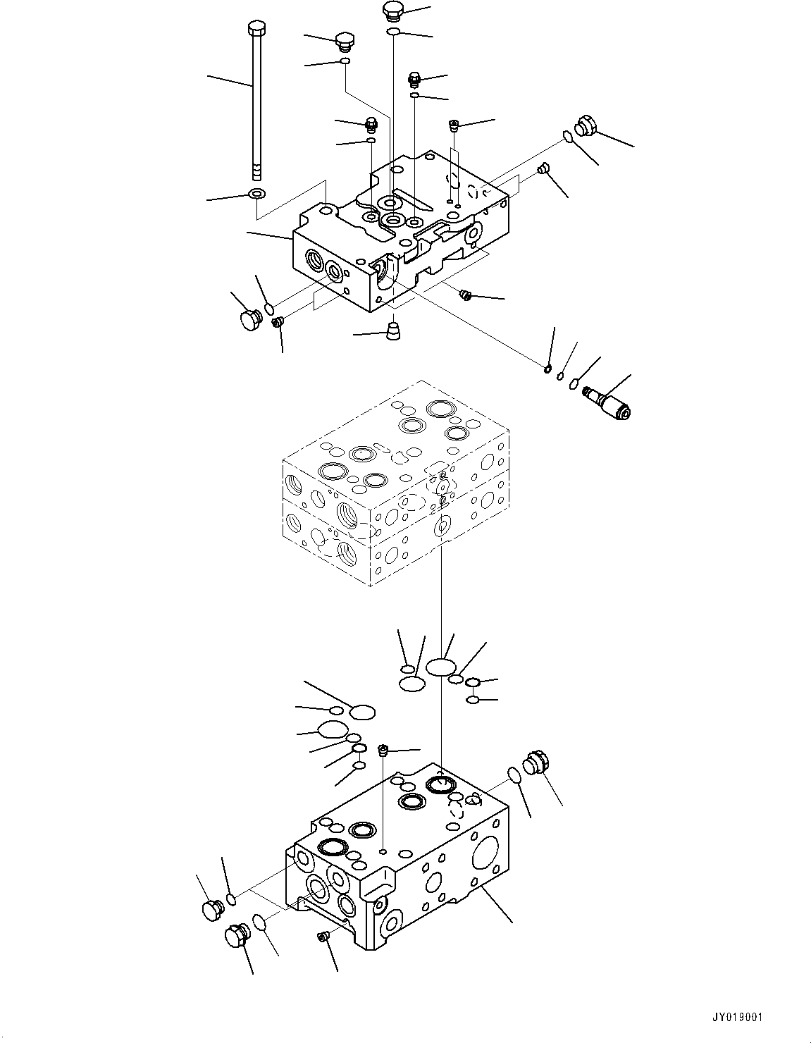 Клапан управления в сборе 723-42-13700 KOMATSU
