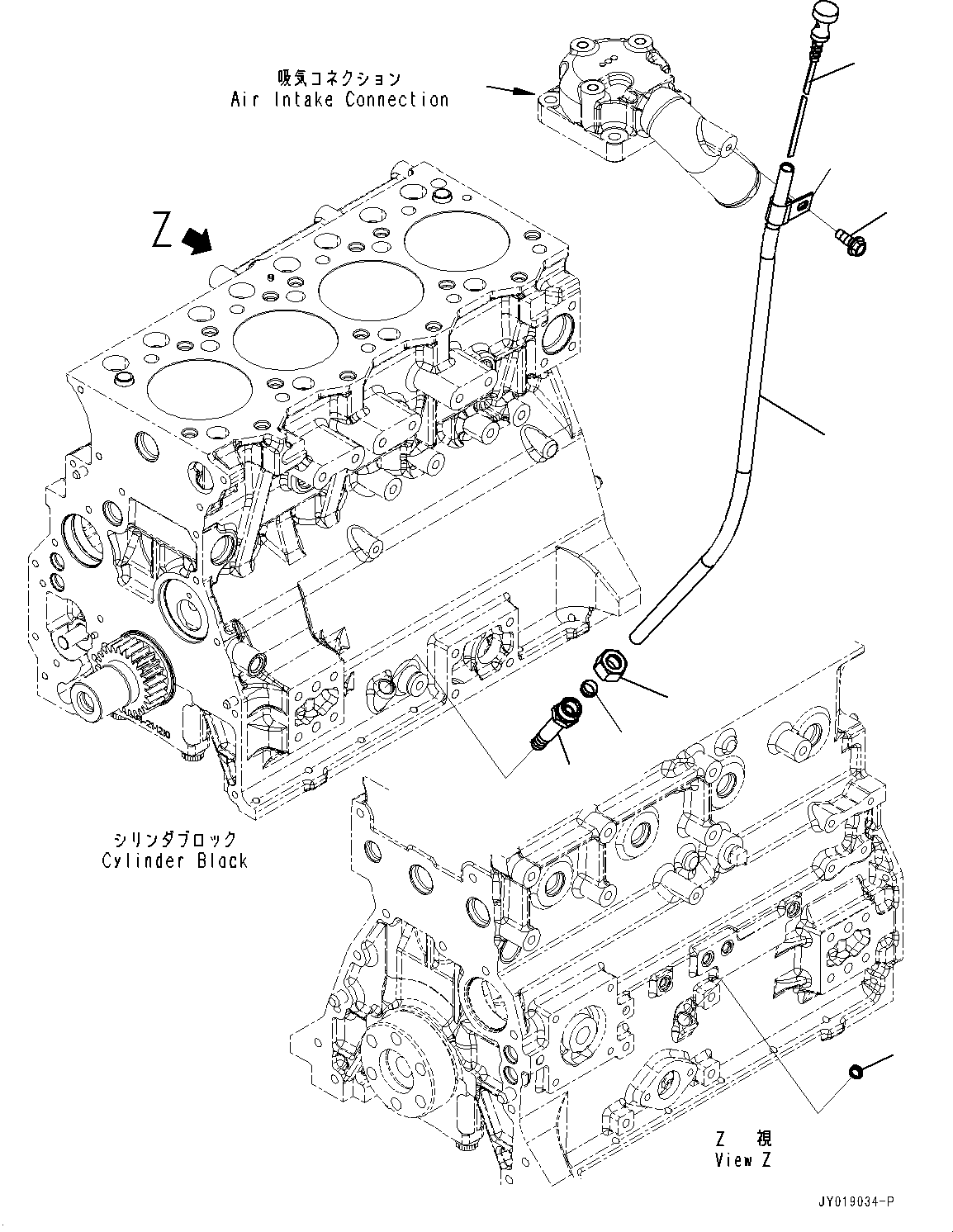 Gauge, Oil 6275-21-5320 KOMATSU