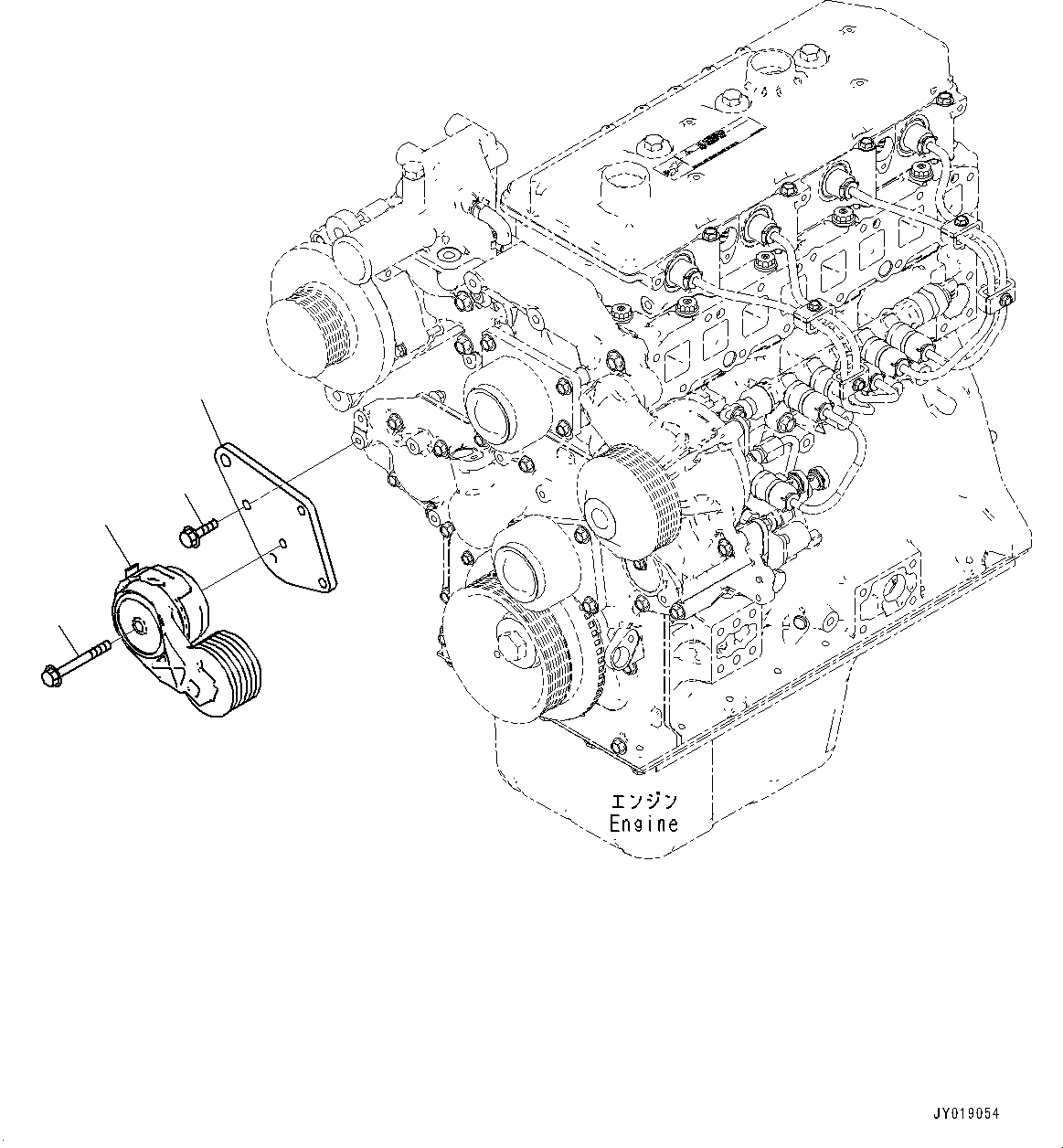 Пластина 6275-61-4730 KOMATSU
