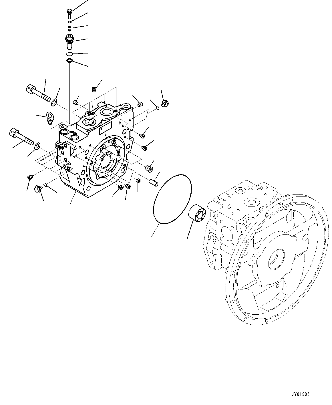 Уплотнение \ \ 708-3M-15440 KOMATSU