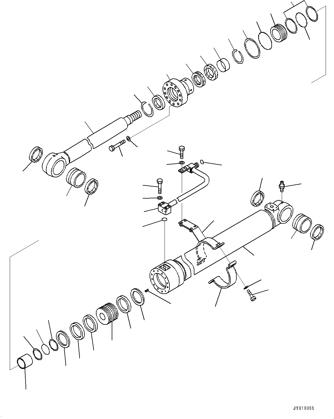 Трубка \ \ 707-86-56170 KOMATSU