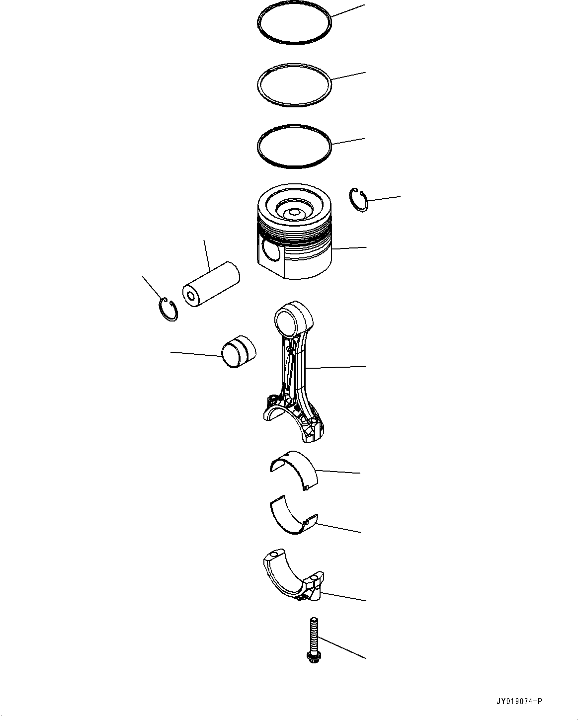 Metal Assembly, Undersize, 0.50mm 6276-38-3100 KOMATSU