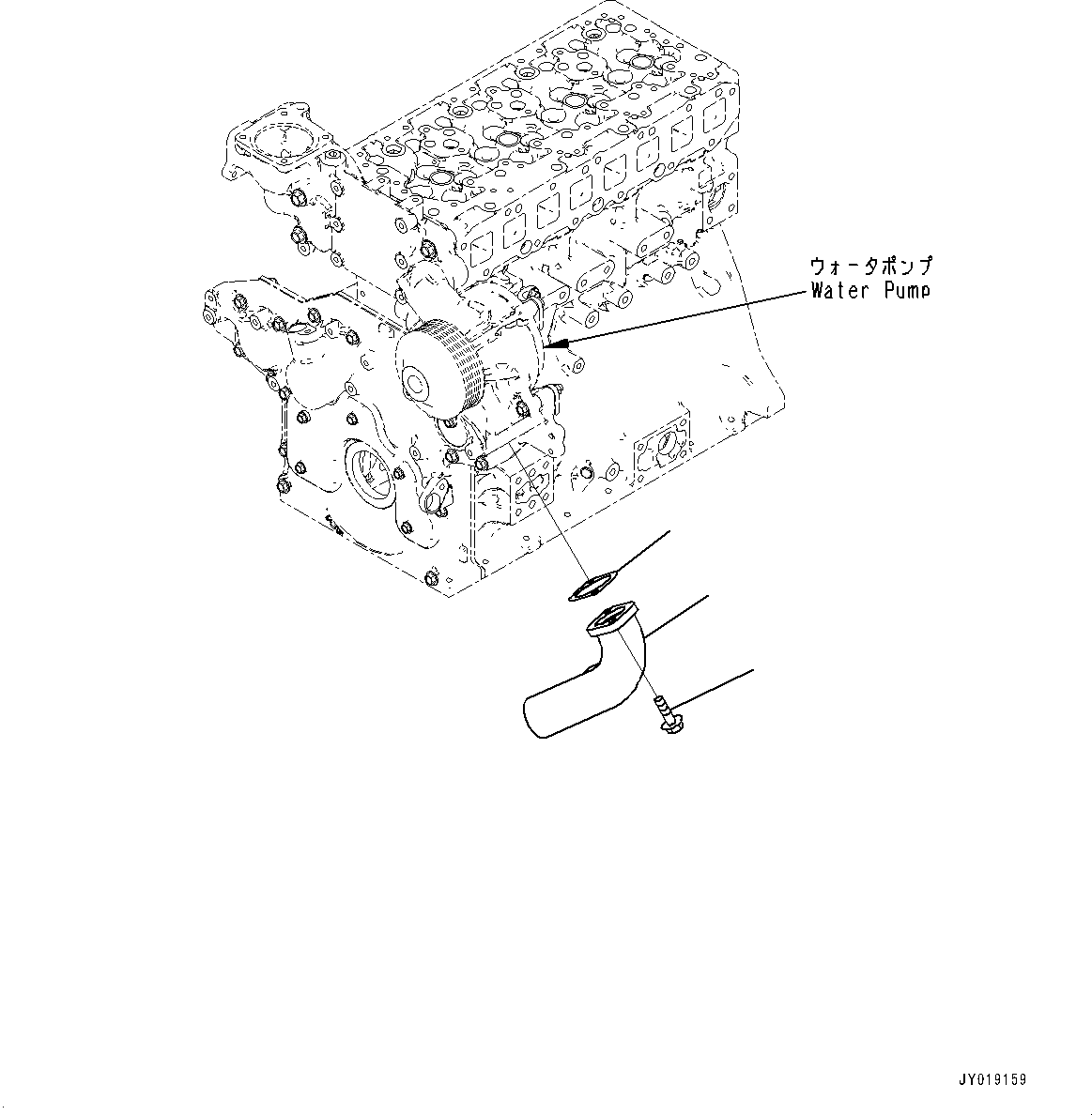 Разъём 22B-01-31440 KOMATSU