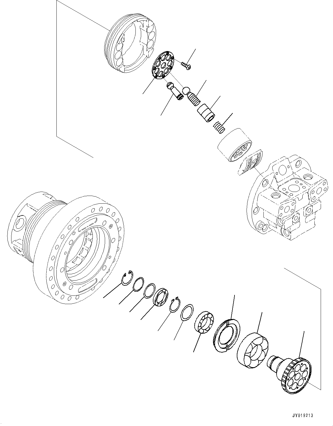 Комплект распорок (706-8F-41350) KOMATSU