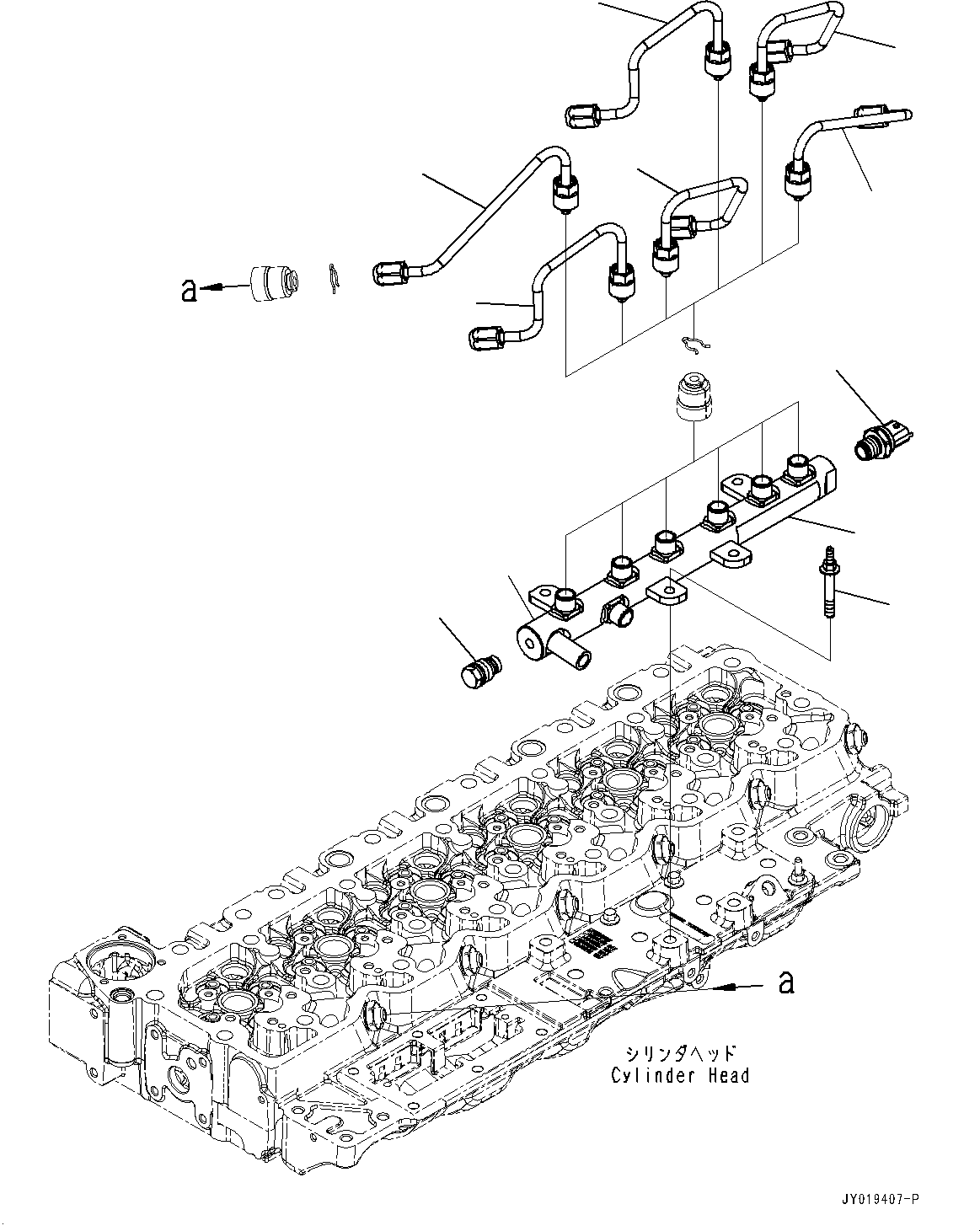 Датчик давления 6755-71-1421 KOMATSU