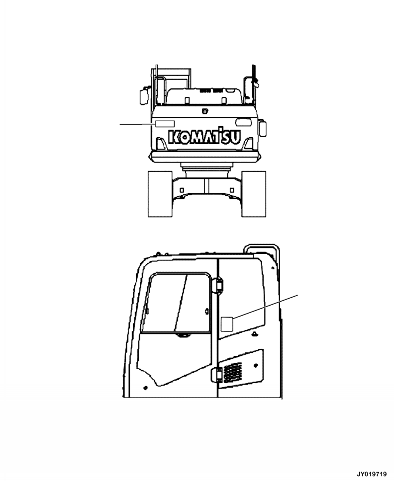 PLATE, COUNTERWEIGHT 2A6-00-A1010 KOMATSU
