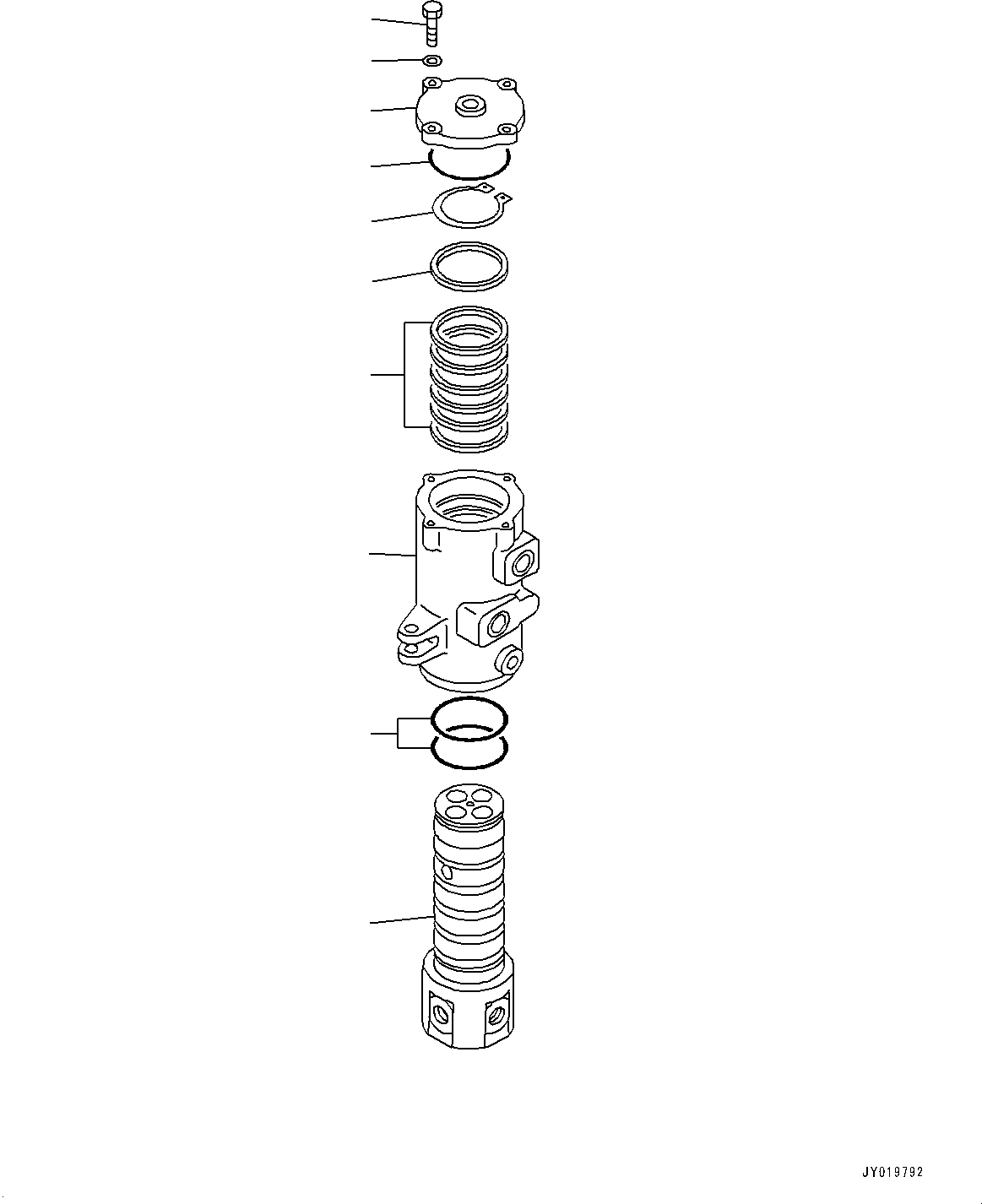 Swivel Joint Assembly 703-08-33234 KOMATSU