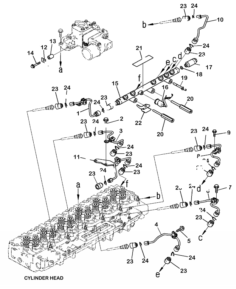 Клапан 6746-71-4231 KOMATSU