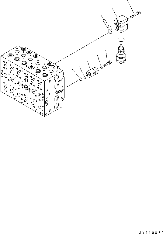 Клапан управления в сборе 723-48-25604 KOMATSU
