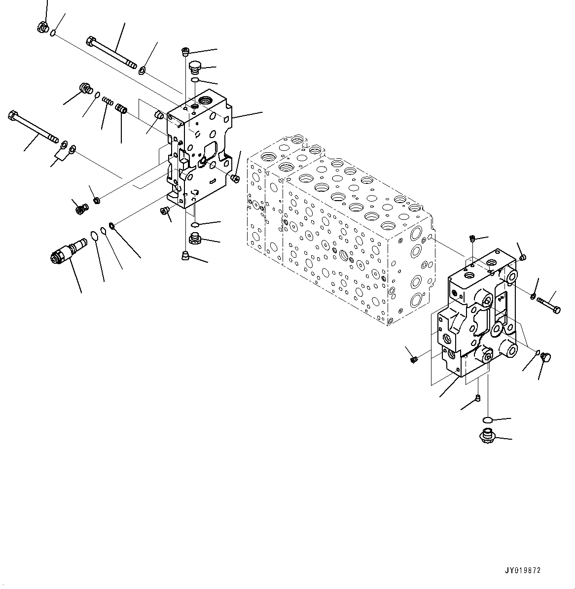 Клапан управления в сборе 723-48-25802 KOMATSU