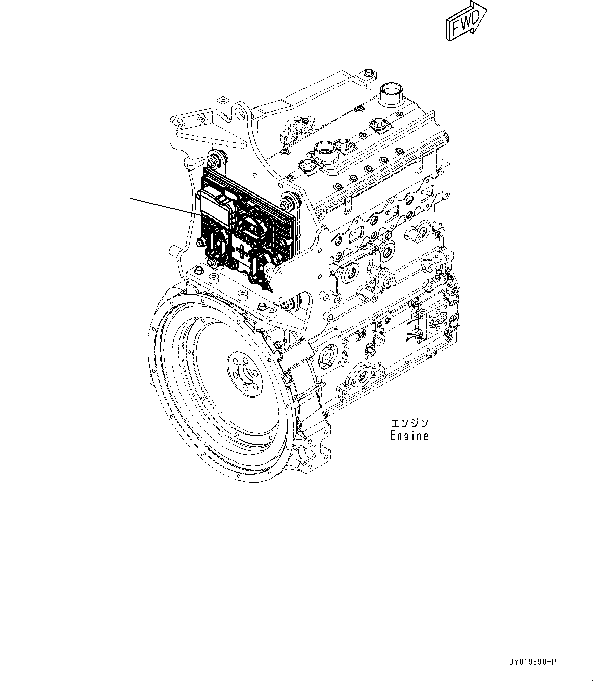 Controller Assembly 600-485-1101 KOMATSU