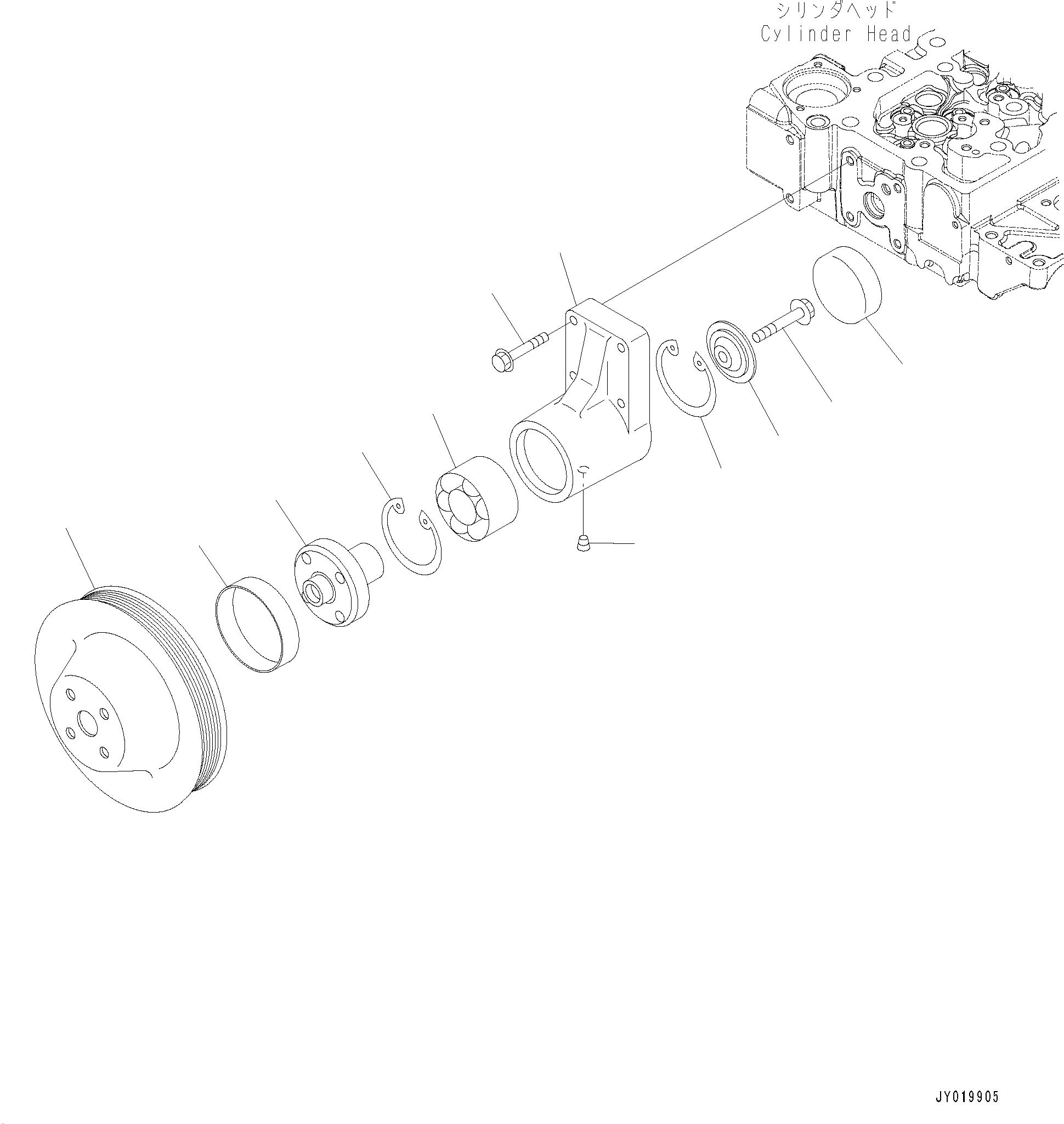 Опора 6754-61-4310 KOMATSU
