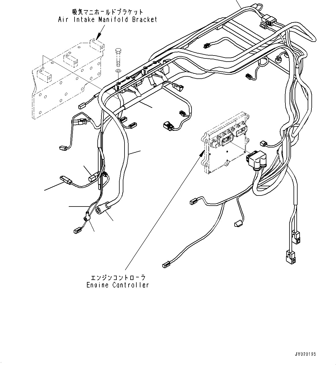 Жгут проводов 6245-81-9480 KOMATSU