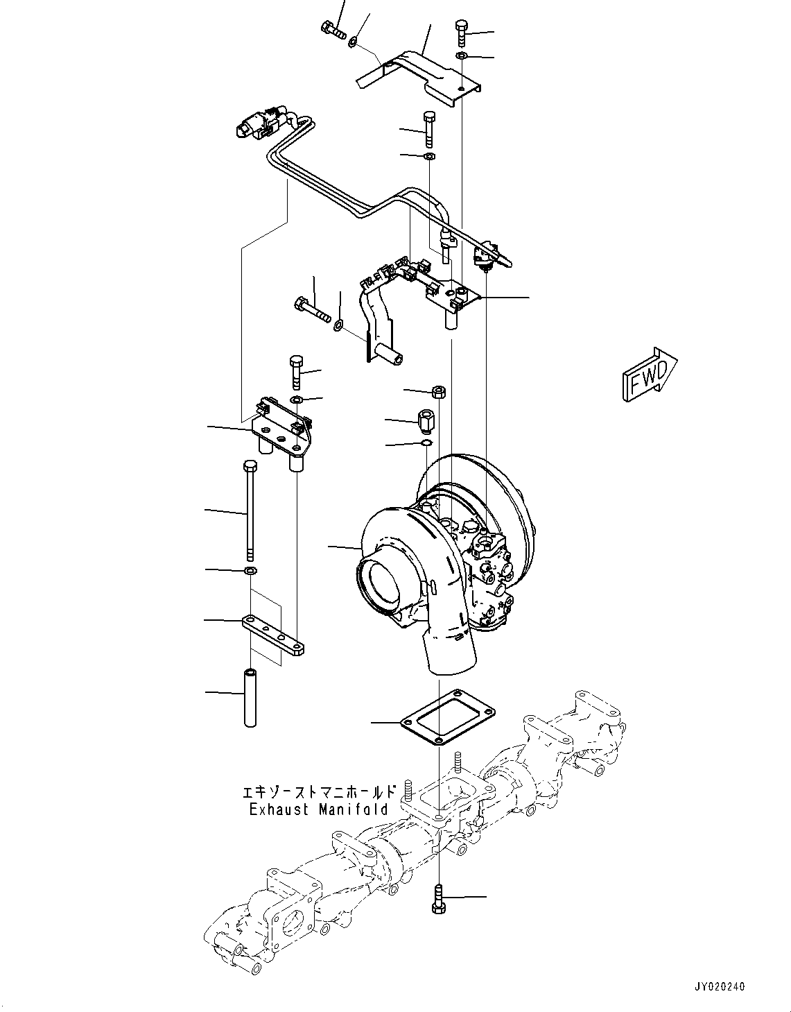 Turbocharger 6507-11-5030 KOMATSU
