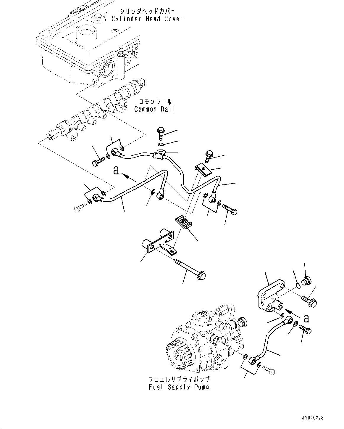 Переходник 6275-71-7160 KOMATSU