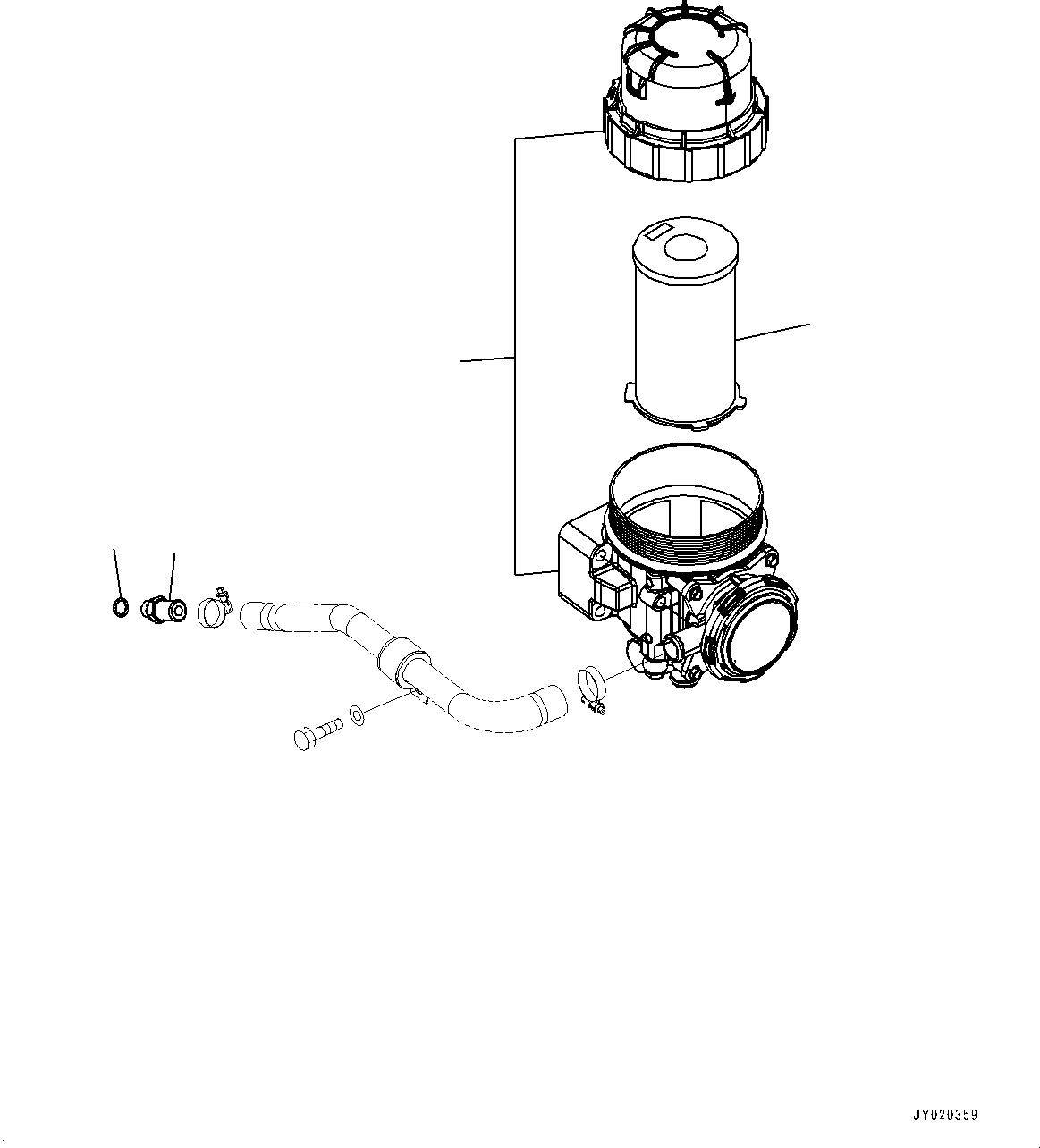 Ventilator 600-332-2410 KOMATSU