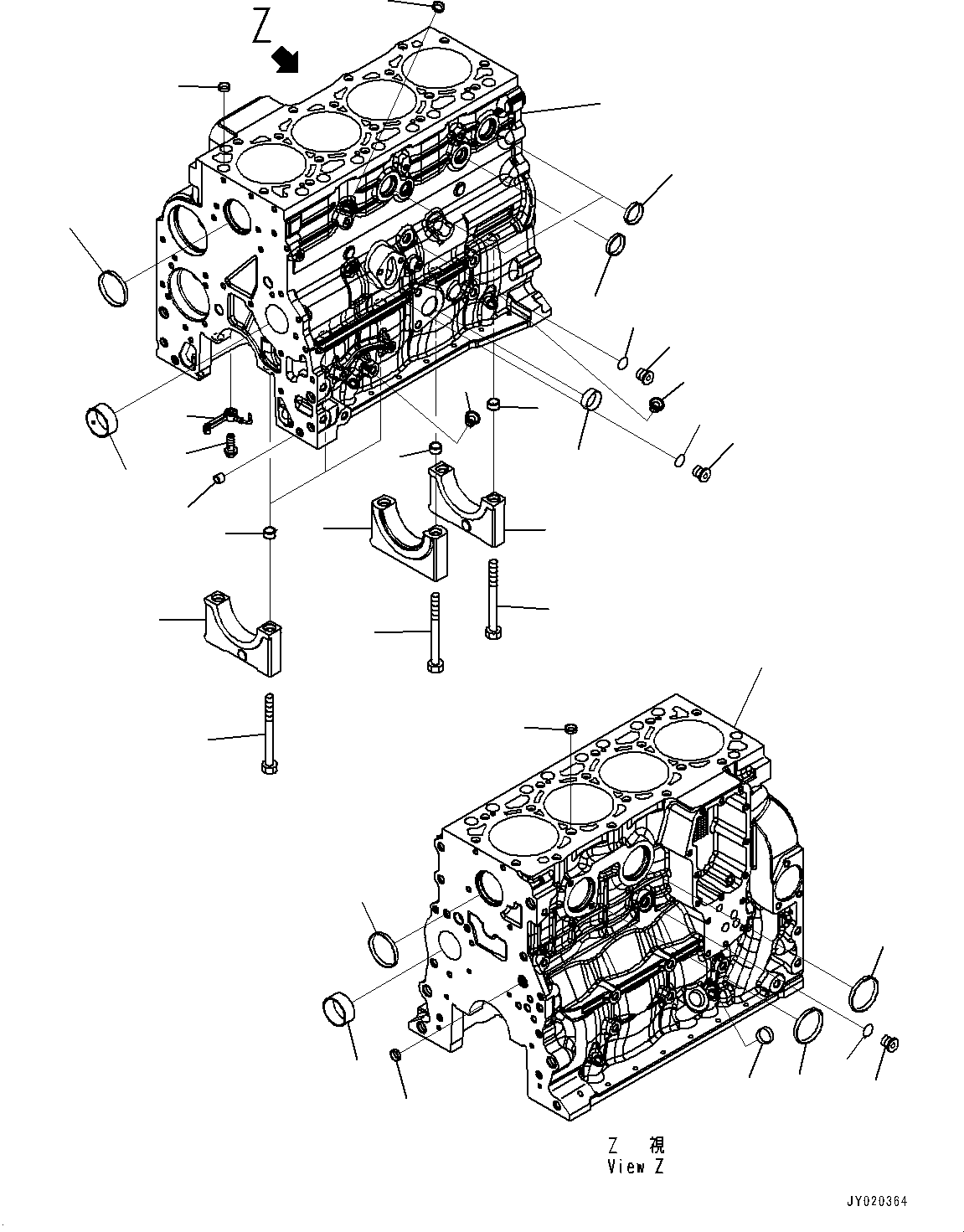 Block Kit 6751-21-1420 KOMATSU