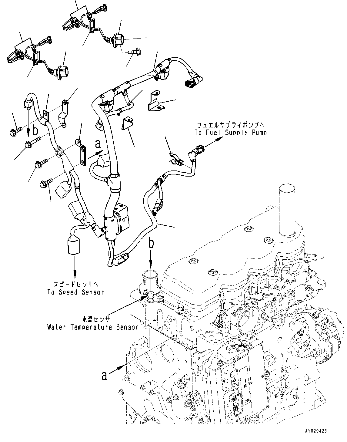 Жгут проводов 6751-81-8530 KOMATSU