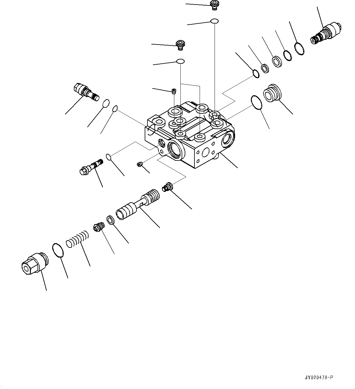 Valve Assembly, Priority 702-21-82001 KOMATSU