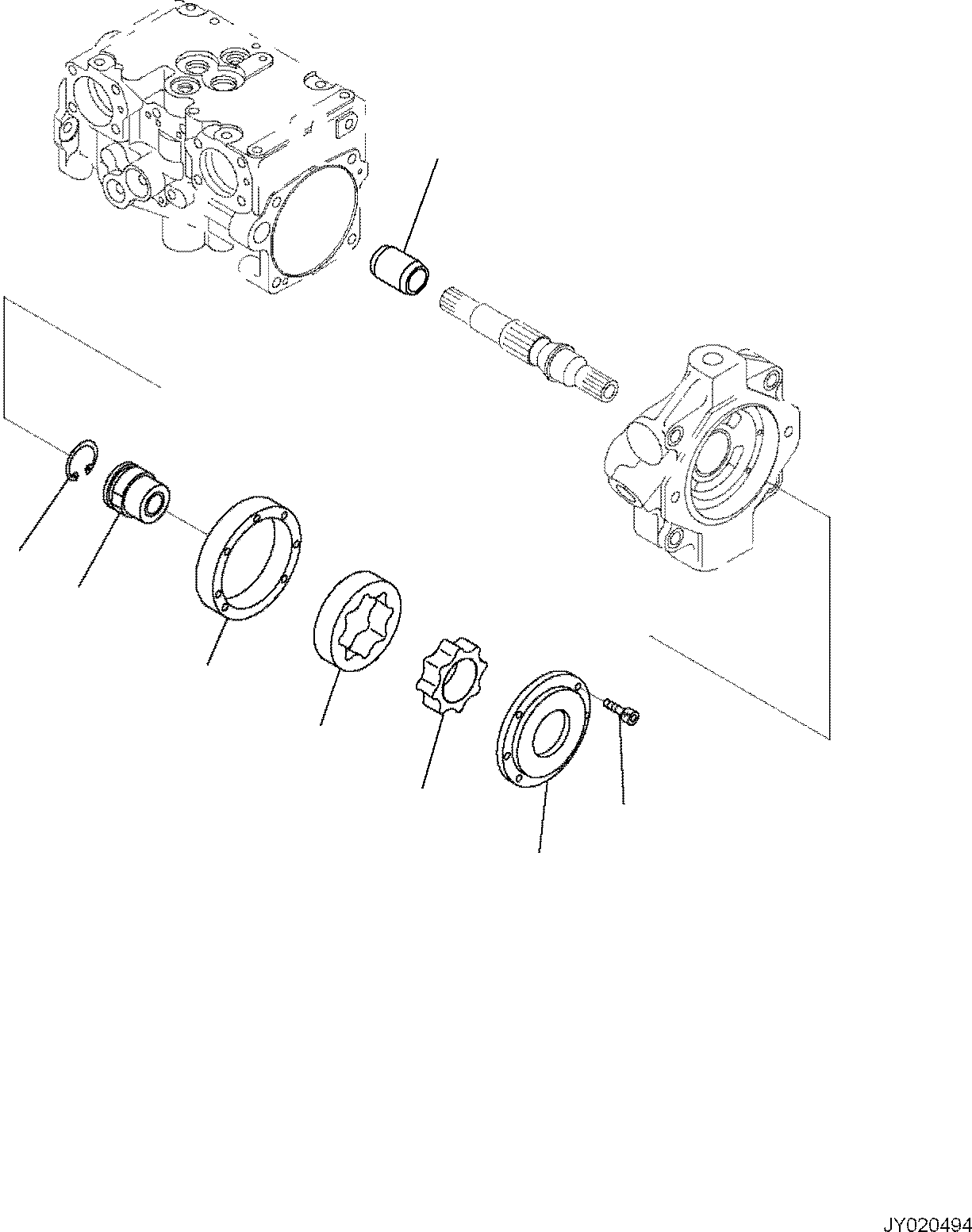 ROTOR, SUBASSEMBLY (\7\ 720-2T-03611) KOMATSU