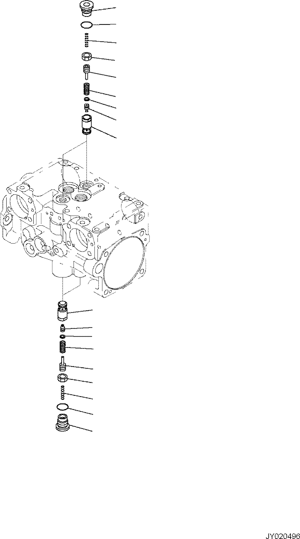 Предохранительный клапан 720-2T-03250 KOMATSU