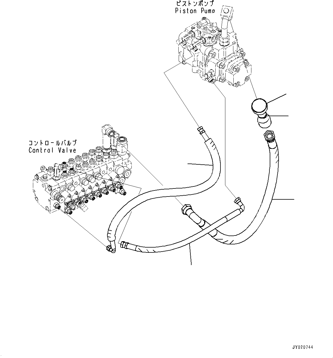 Крышка 22L-62-32720 KOMATSU