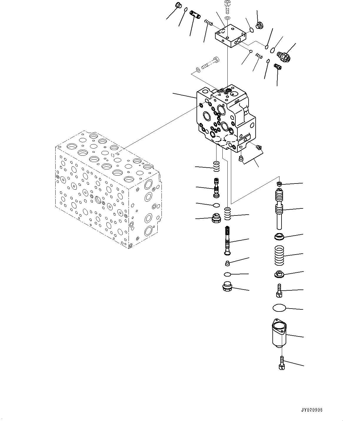 Блок (723-40-71411) KOMATSU