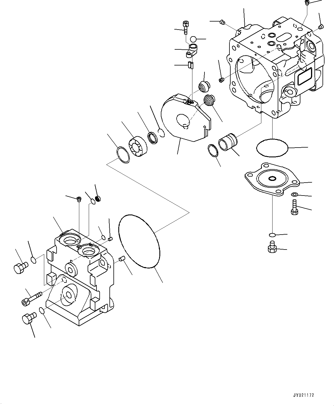 Cap Subassembly 708-1T-04641 KOMATSU