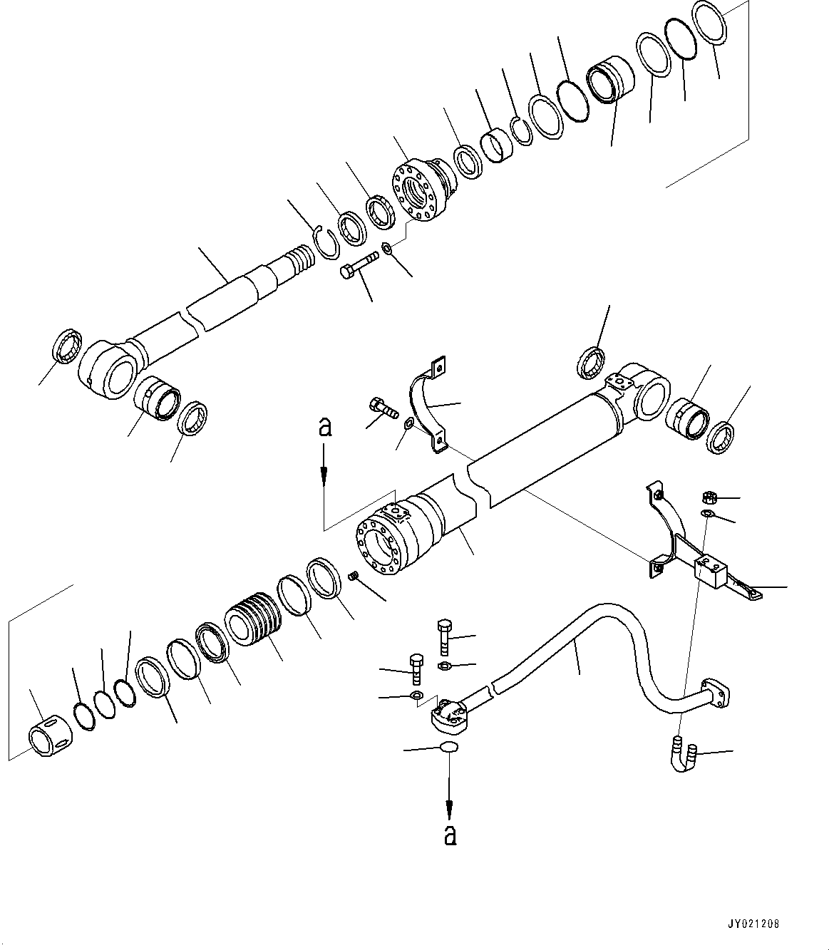 Кронштейн 707-88-51641 KOMATSU
