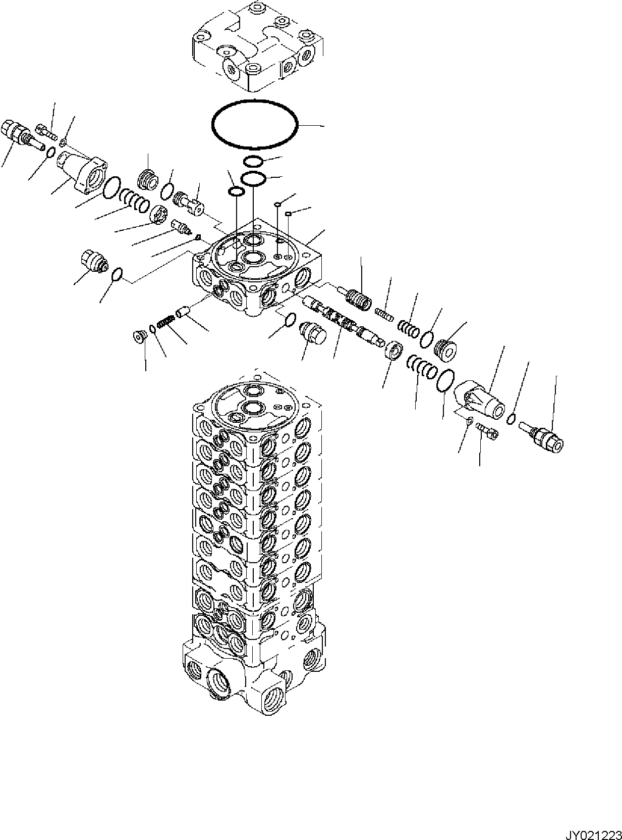 Фильтрующий элемент 723-21-06600 KOMATSU