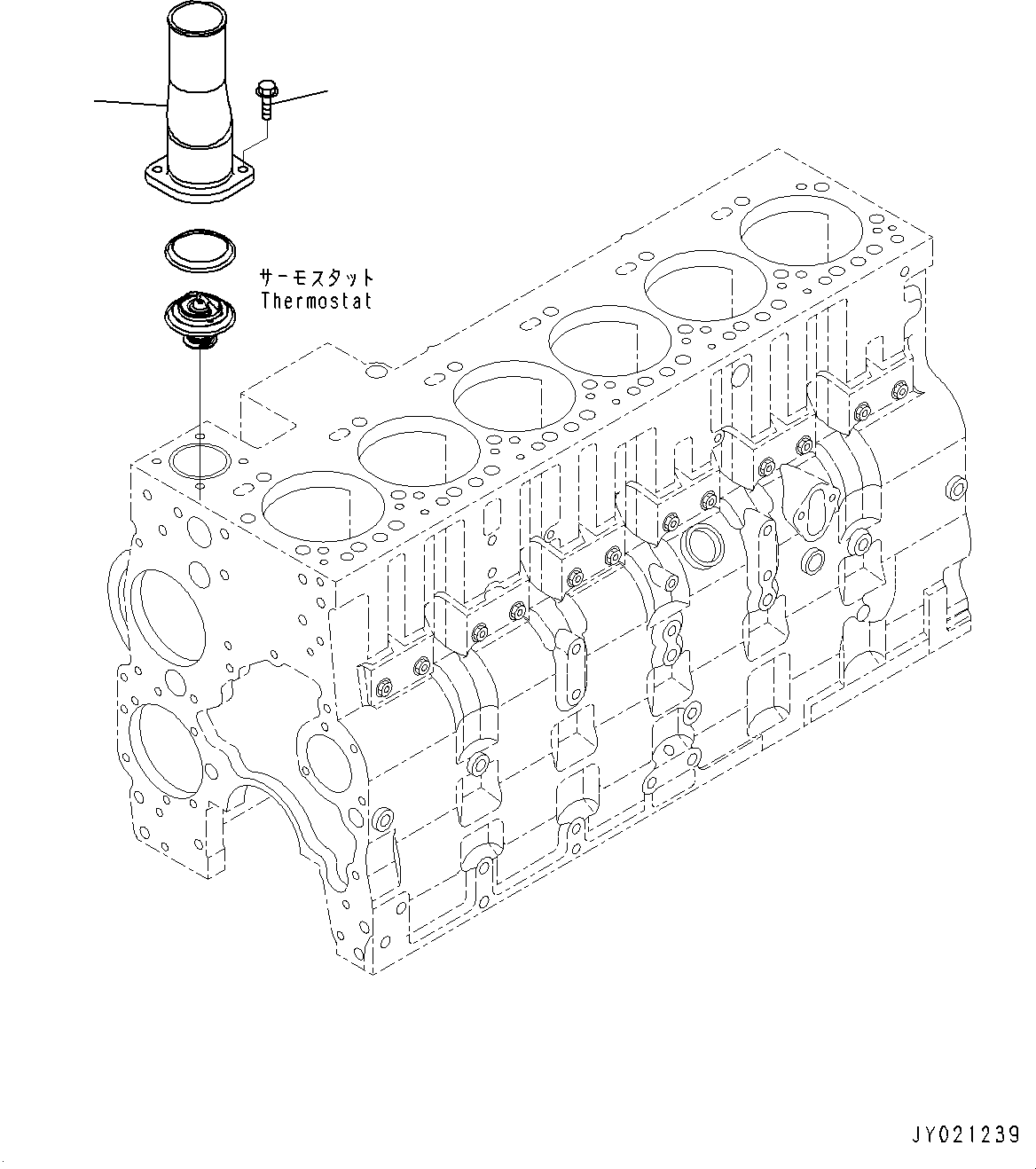 Разъём 6746-61-6130 KOMATSU