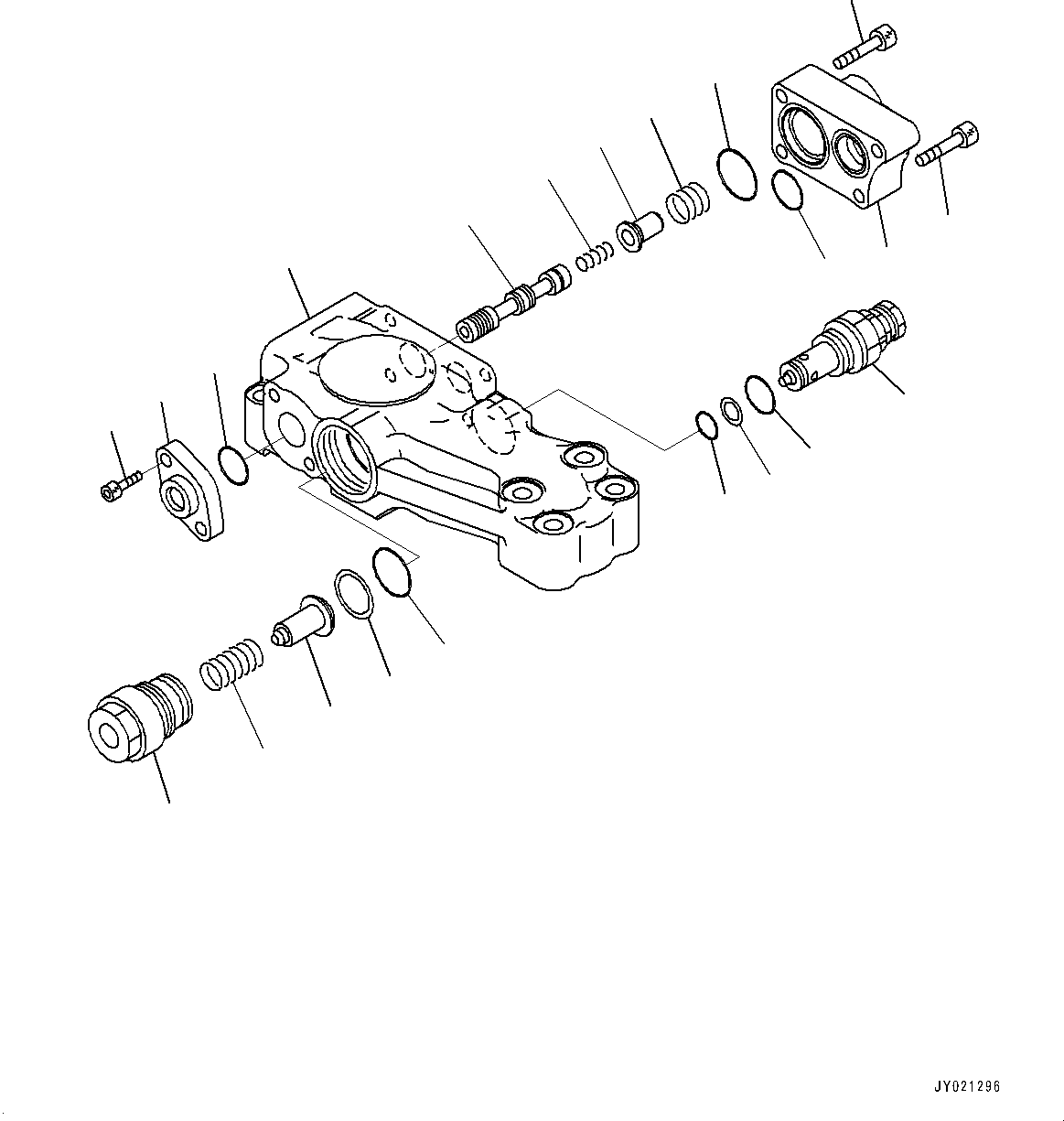 Блок 702-21-39780 KOMATSU