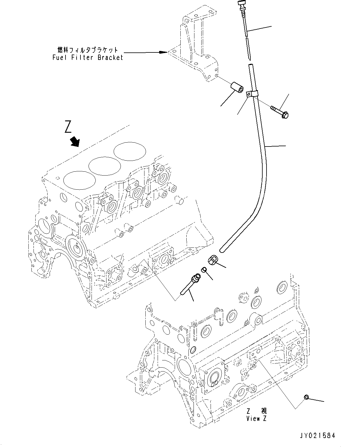 Направляющая 6271-21-5350 KOMATSU