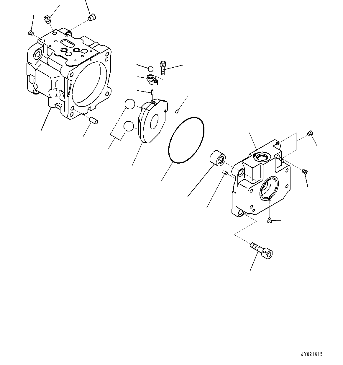 Cap Subassembly (708-1T-04560) KOMATSU