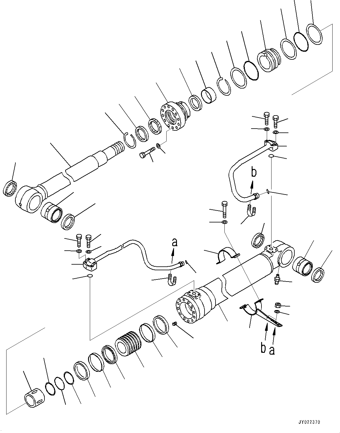 Трубка 707-86-69560 KOMATSU