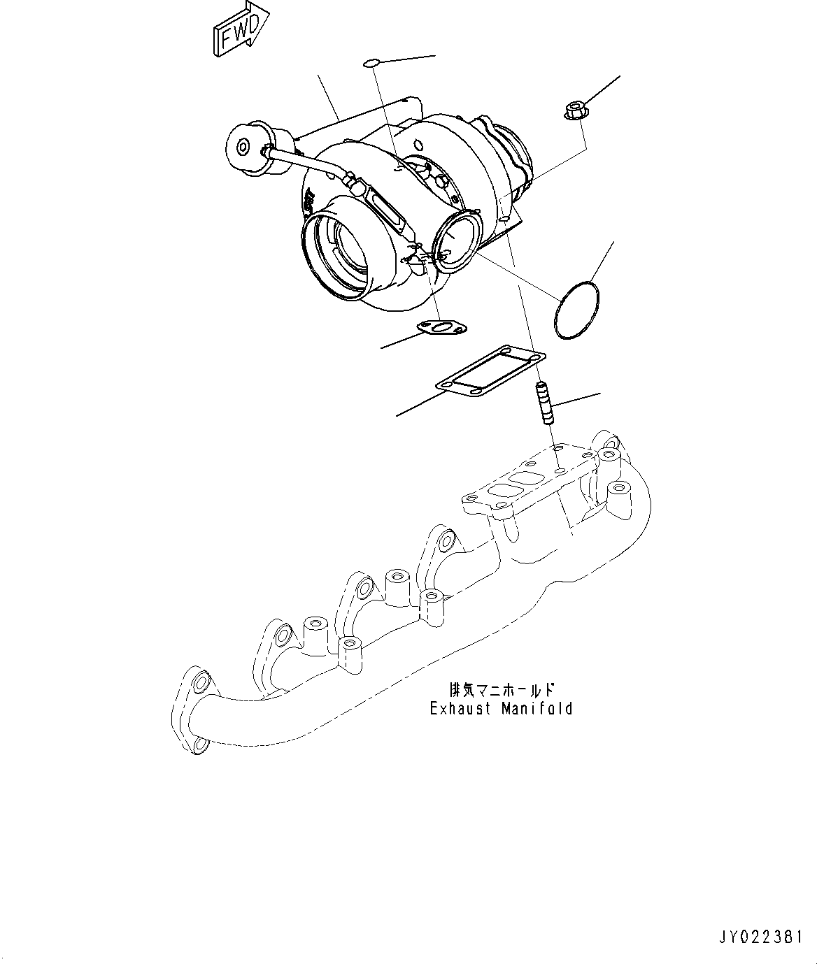 Turbocharger Kit 6754-81-8290 KOMATSU