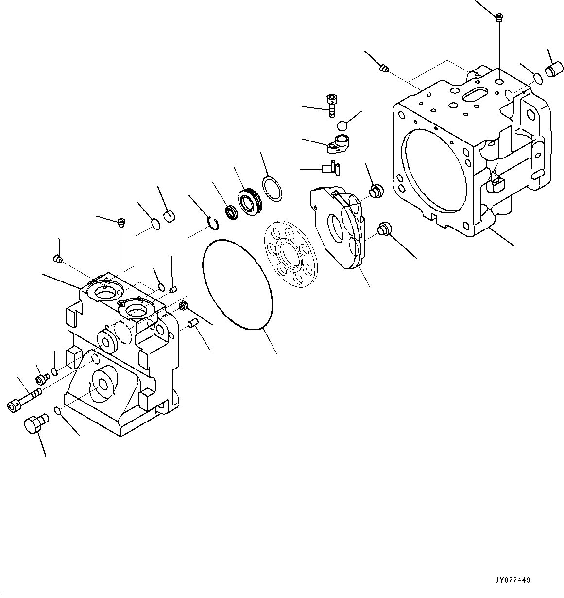 Cap Subassembly (708-1S-04530) KOMATSU