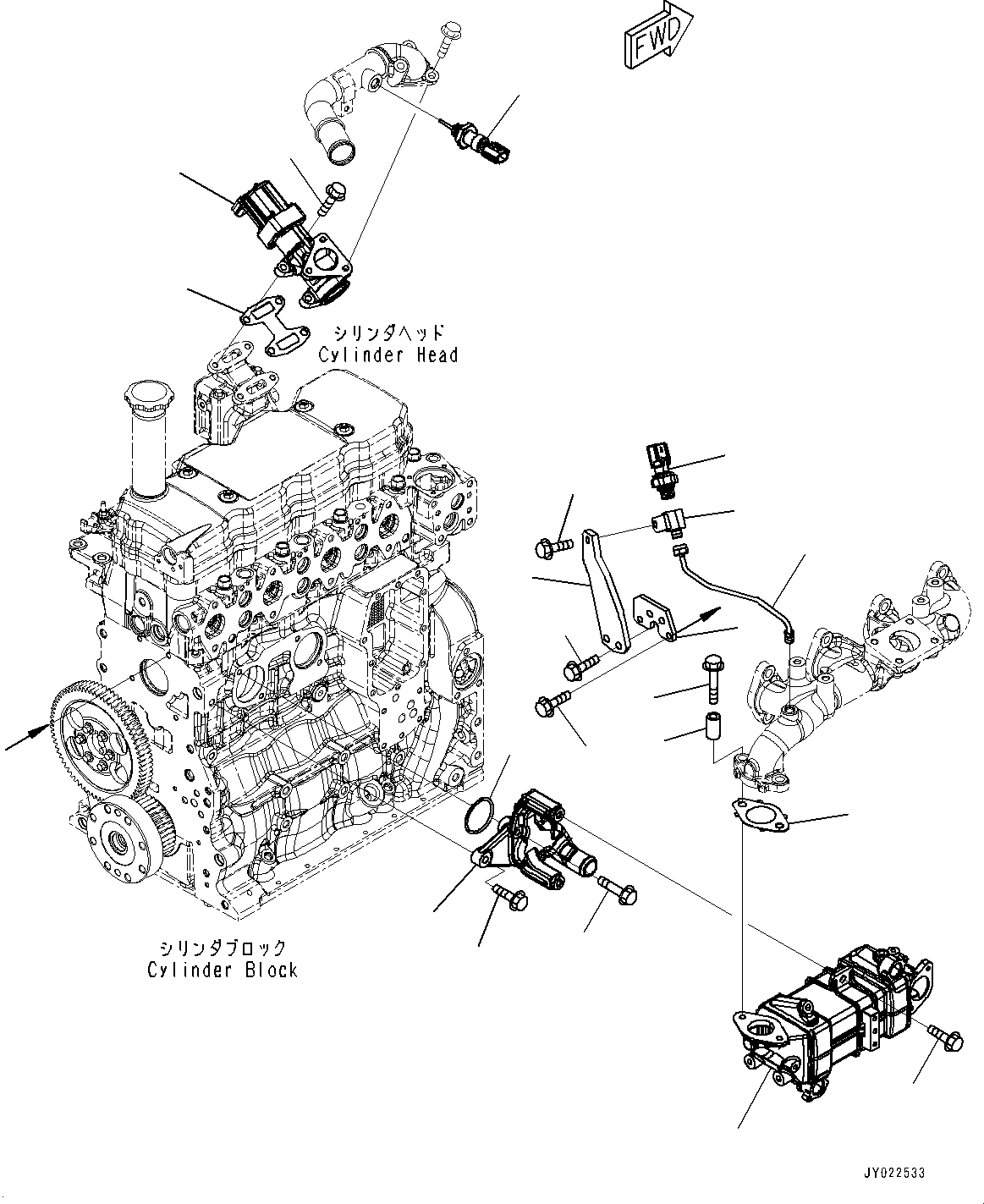 Клапан 6752-41-9400 KOMATSU