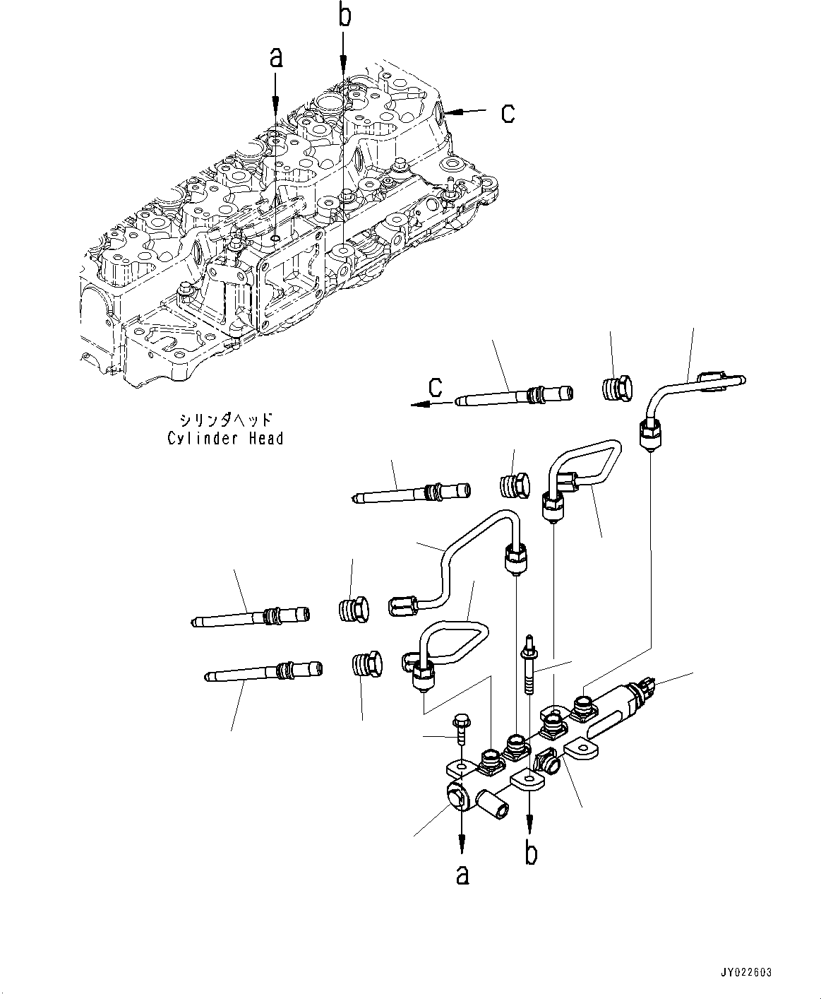 Common Rail 6752-71-1010 KOMATSU